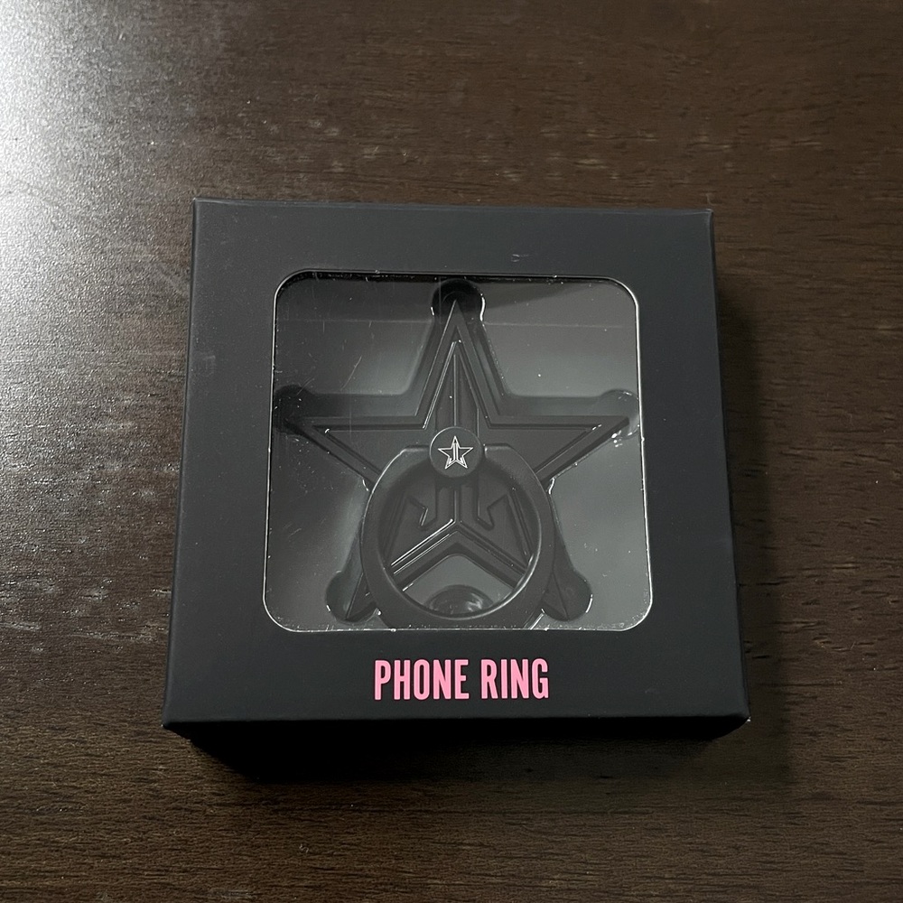 Jeffree Star Cosmetics Black phone ring
